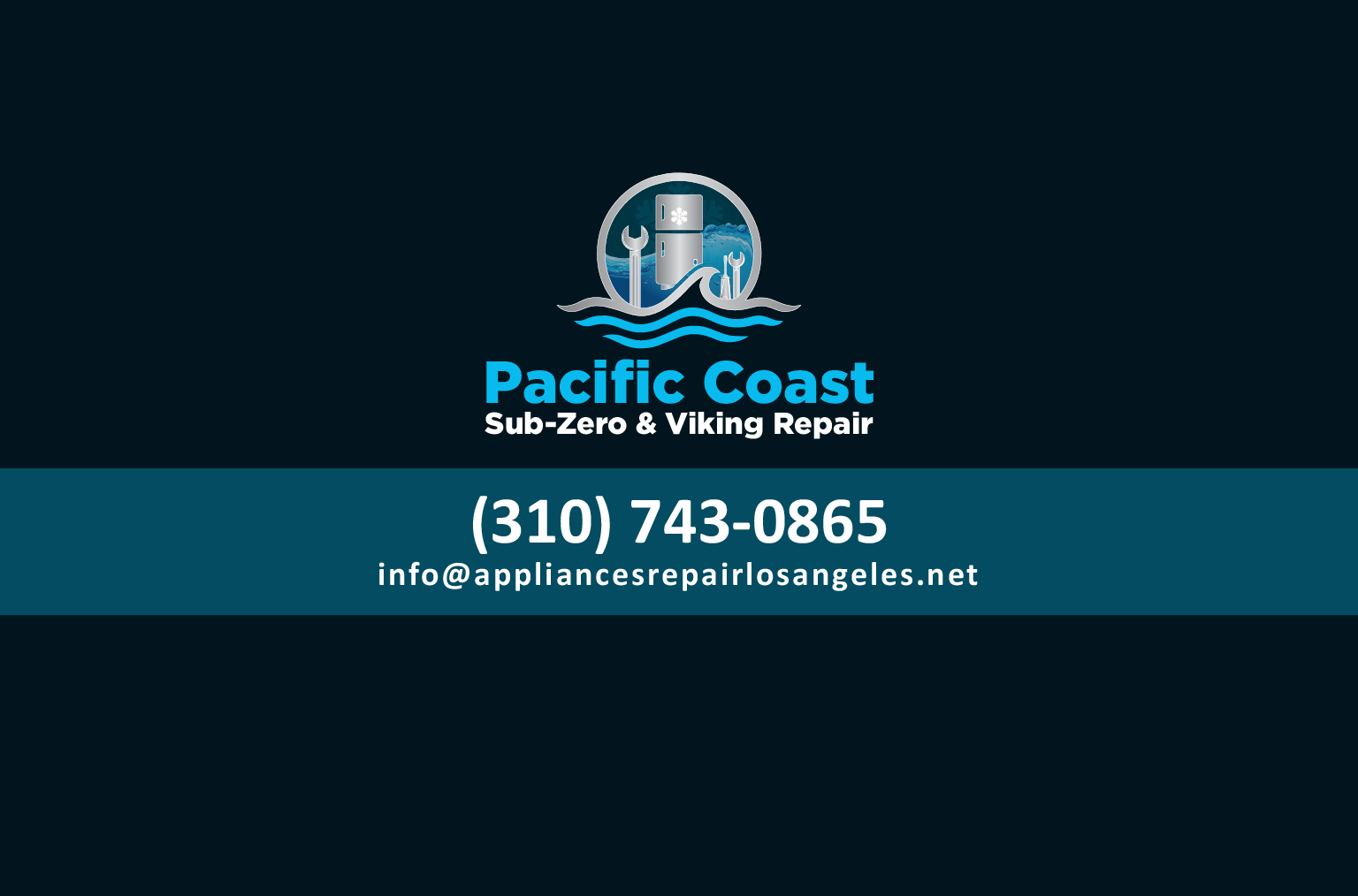 Pacific Coast Sub-Zero & Viking Repair cover