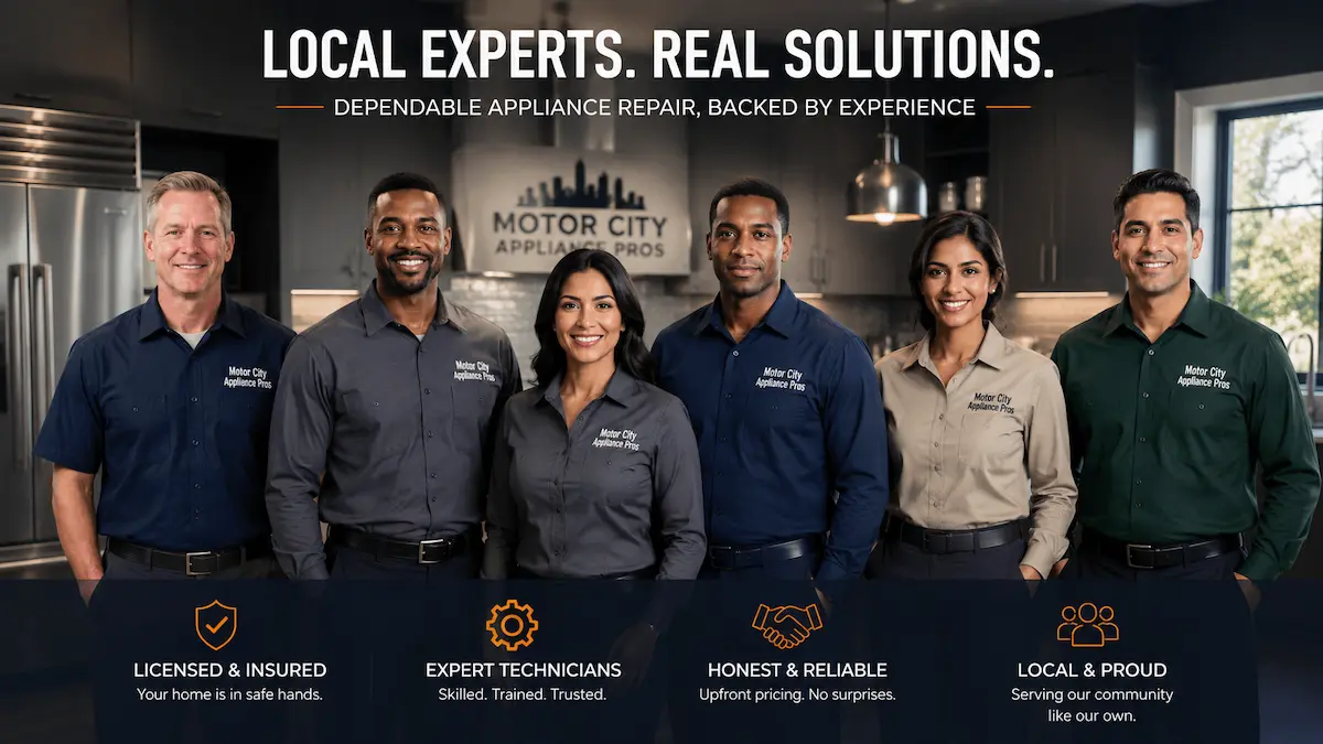 Motor City Appliance Pros cover