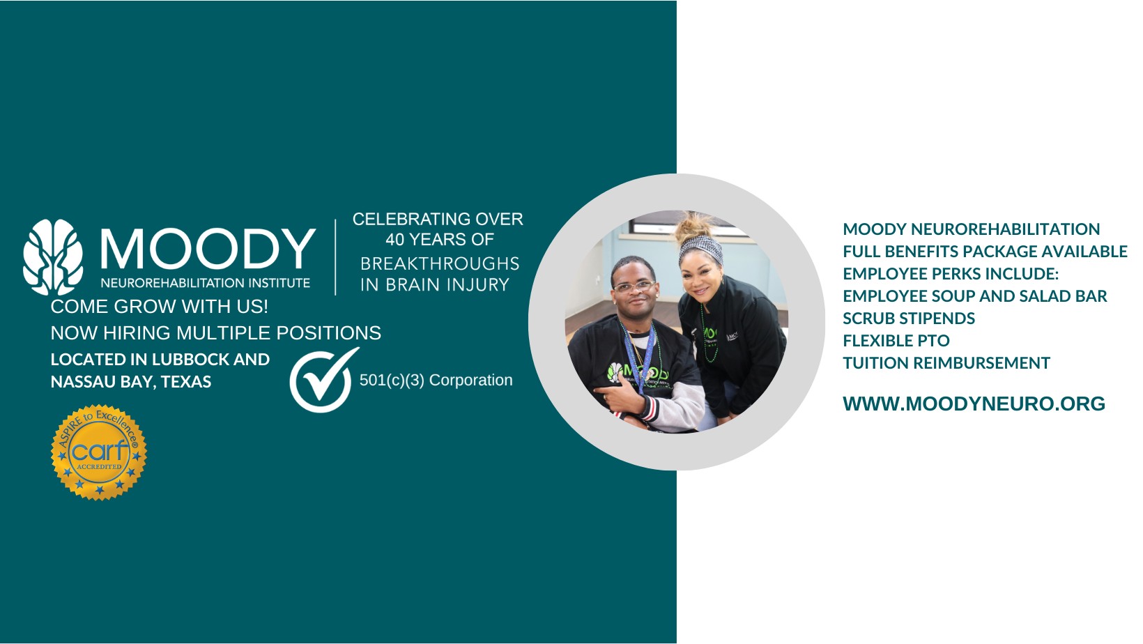 Moody Neurorehabilitation Institute at Lubbock cover