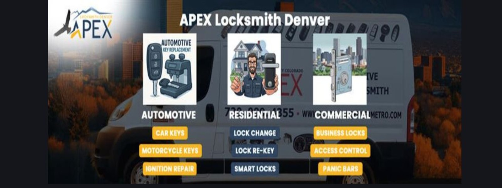 APEX Locksmith Denver cover